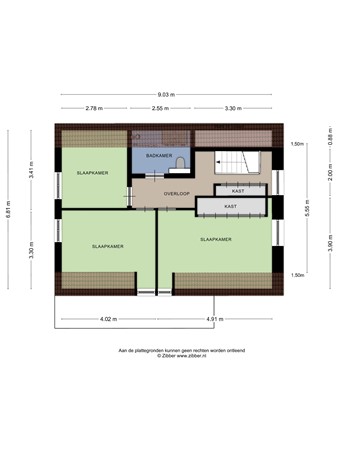 Floorplan - Sambeeksedijk 12, 5845 ES Sint Anthonis